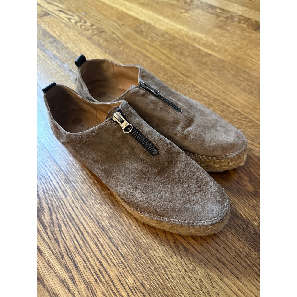 Eric Michael Made in Spain Suede Serena Espadrilles Size 40